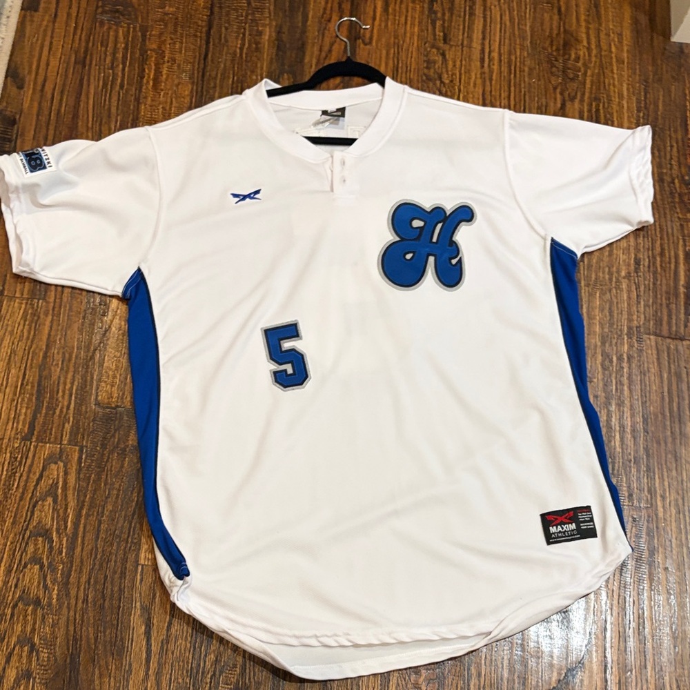 Maxime White Athletic Jersey